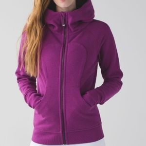 Lululemon H.Regal Plum Scuba Hoodie size 12